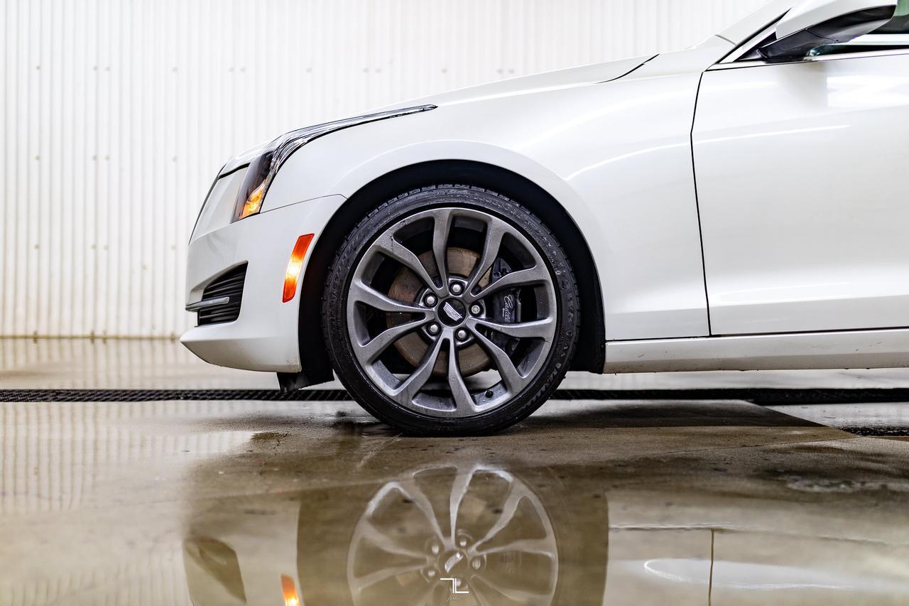 2018 Cadillac ATS AWD Luxury Leather Roof BCam Red Deer AB