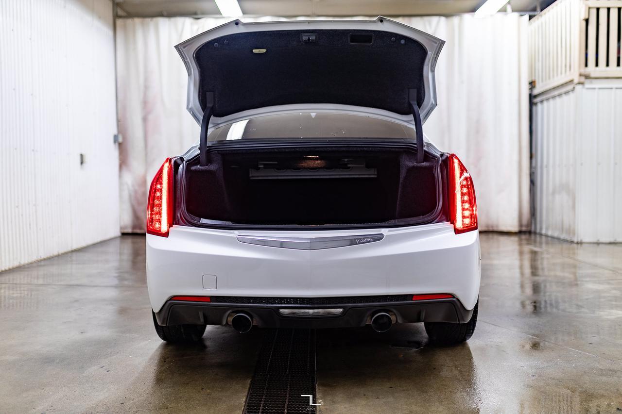 2018 Cadillac ATS AWD Luxury Leather Roof BCam Red Deer AB