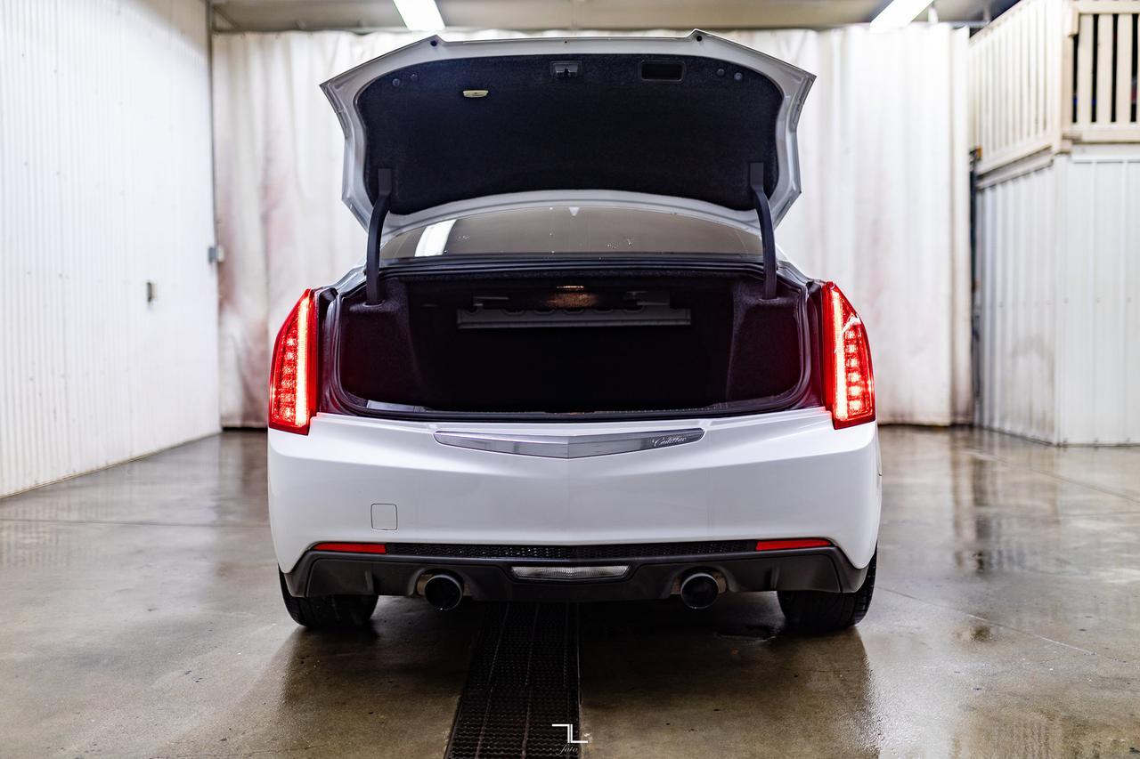 2018 Cadillac ATS AWD Luxury Leather Roof BCam Red Deer AB