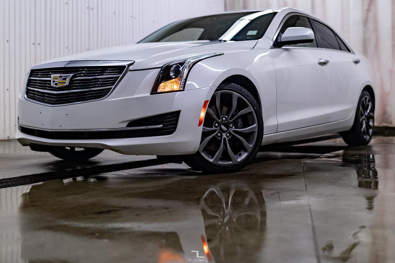 2018 Cadillac ATS AWD Luxury Leather Roof BCam Red Deer AB