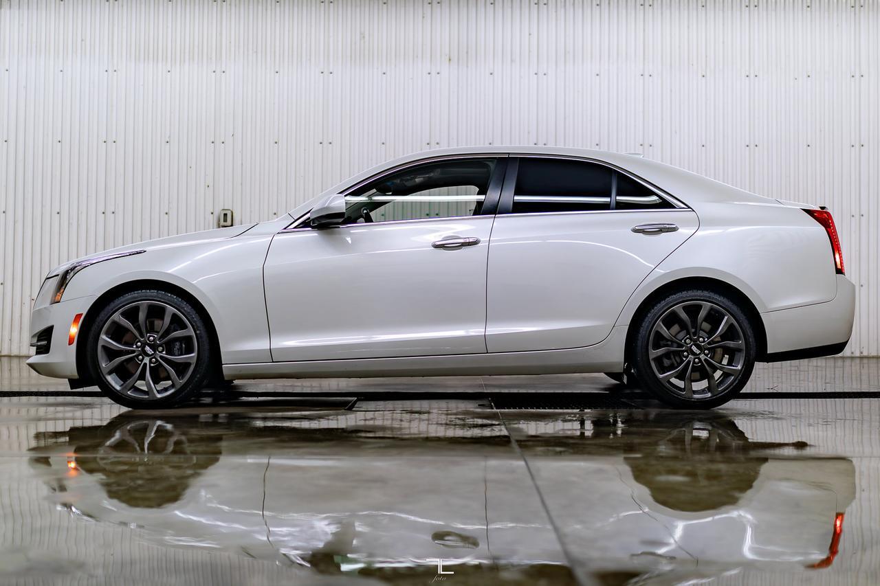 2018 Cadillac ATS AWD Luxury Leather Roof BCam Red Deer AB
