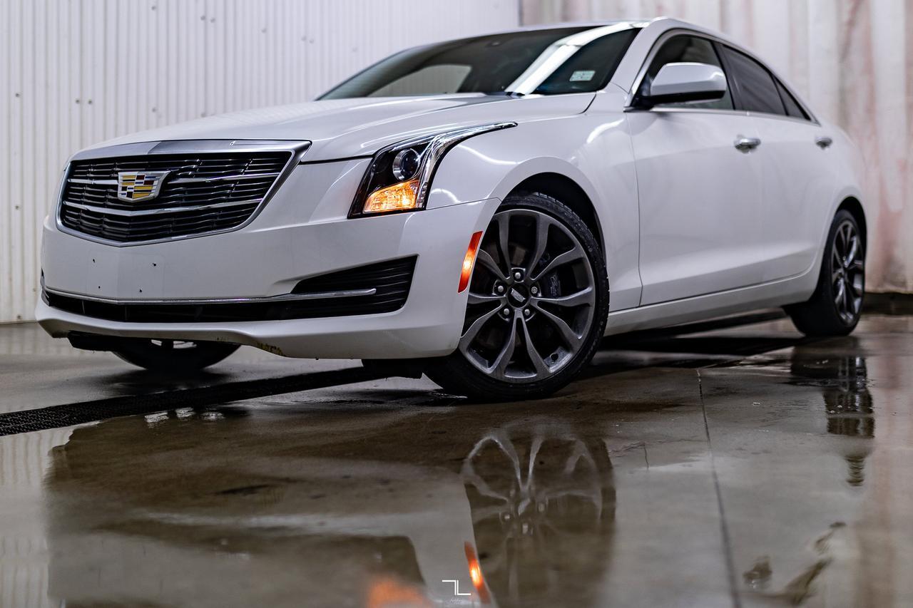2018 Cadillac ATS AWD Luxury Leather Roof BCam Red Deer AB