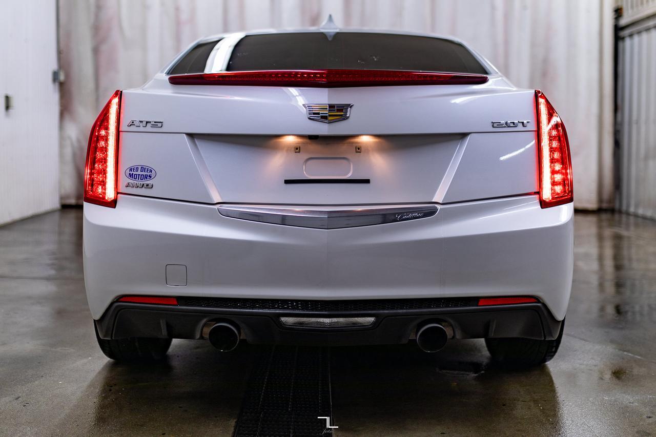 2018 Cadillac ATS AWD Luxury Leather Roof BCam Red Deer AB