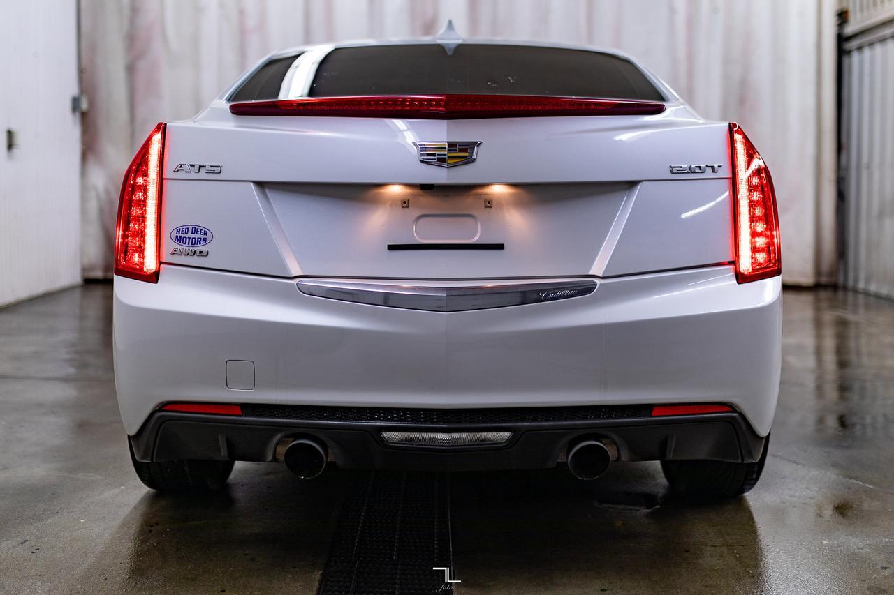 2018 Cadillac ATS AWD Luxury Leather Roof BCam Red Deer AB