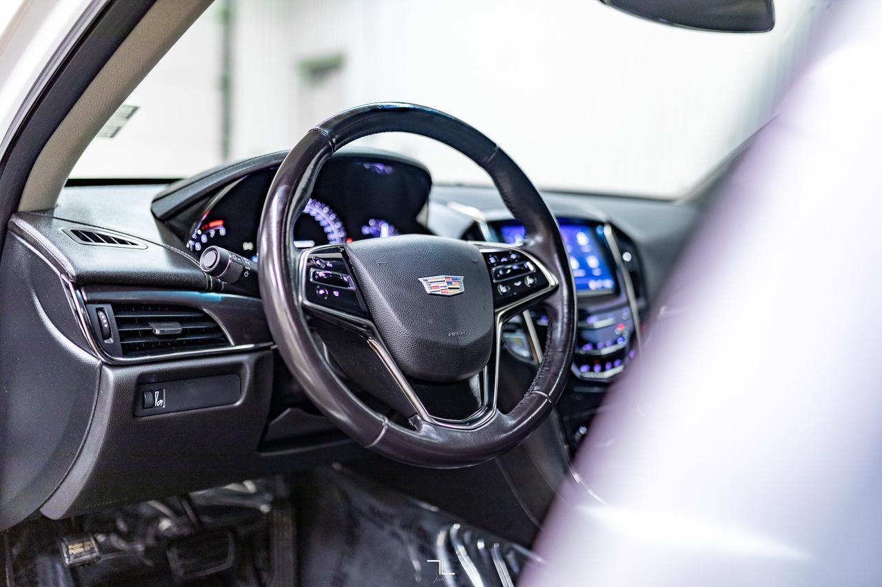 2018 Cadillac ATS AWD Luxury Leather Roof BCam Red Deer AB