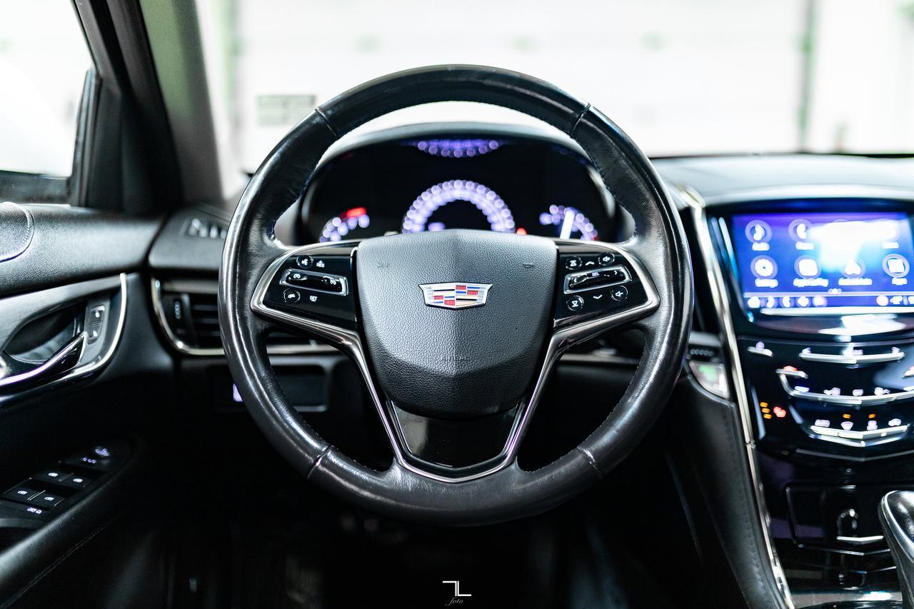 2018 Cadillac ATS AWD Luxury Leather Roof BCam Red Deer AB