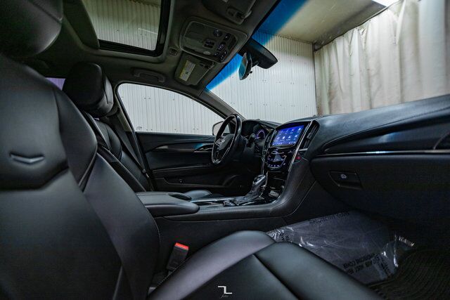 2018 Cadillac ATS AWD Luxury Leather Roof BCam Red Deer AB