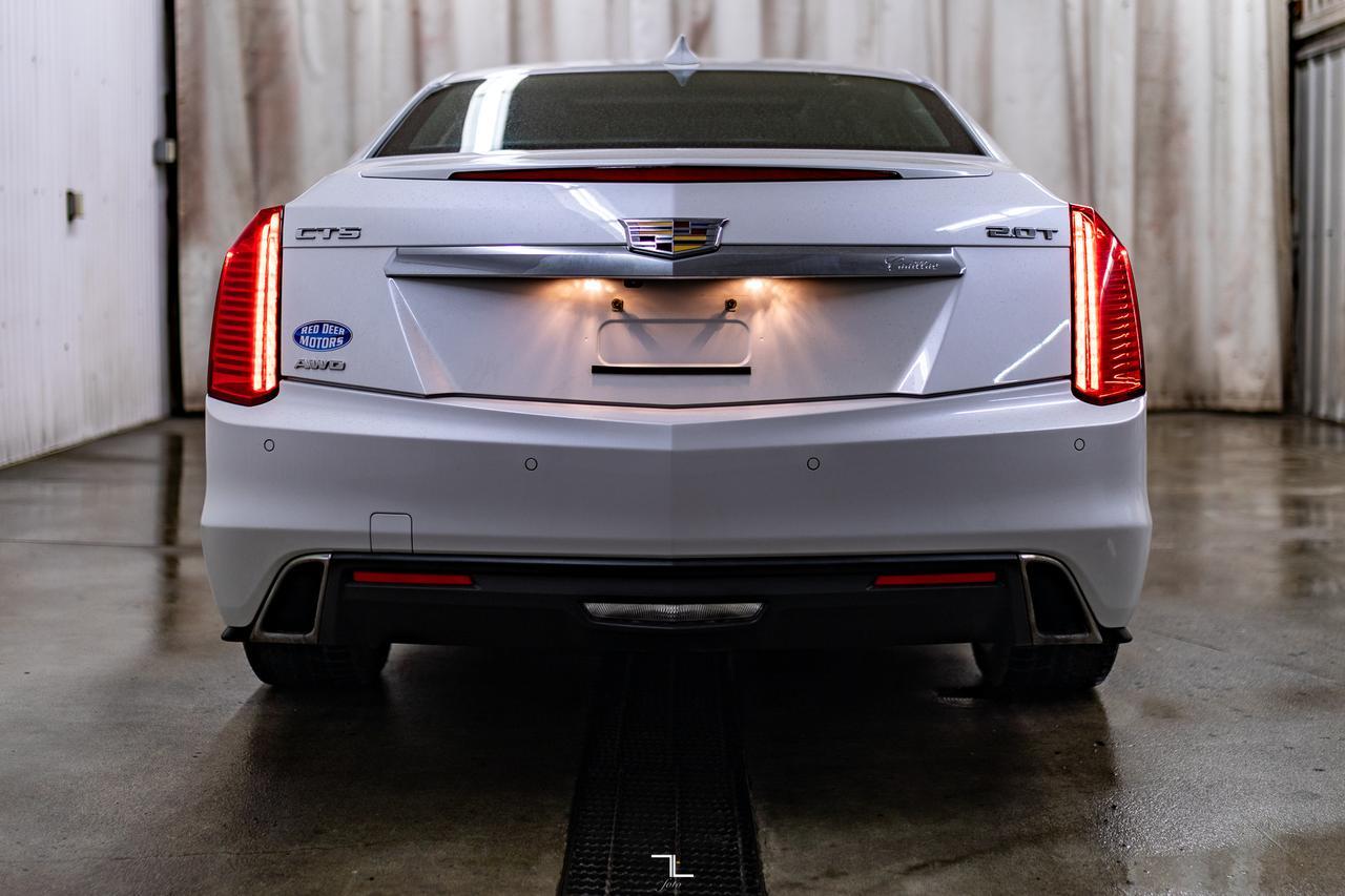 2018 Cadillac CTS AWD Luxury Leather Roof Nav BCam Red Deer AB