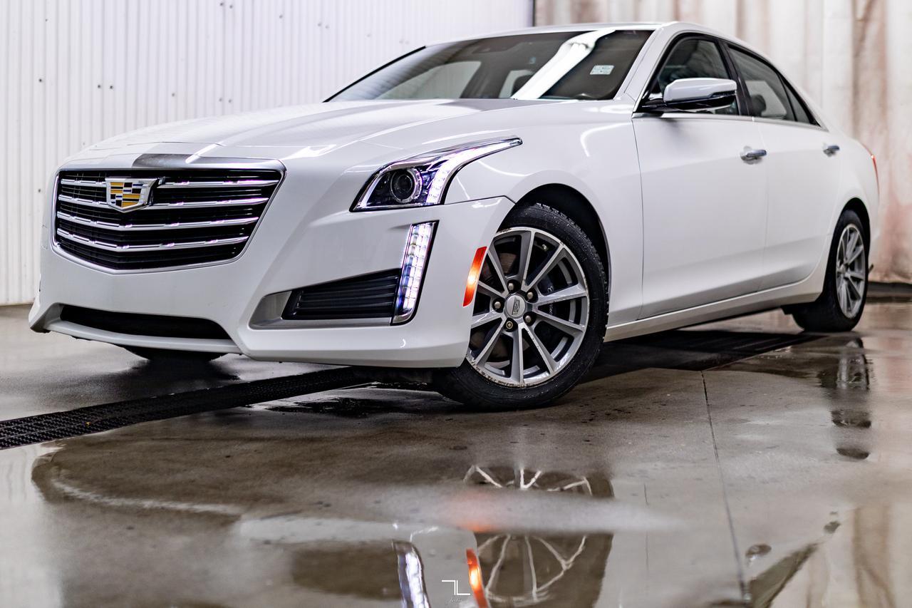 2018 Cadillac CTS AWD Luxury Leather Roof Nav BCam Red Deer AB
