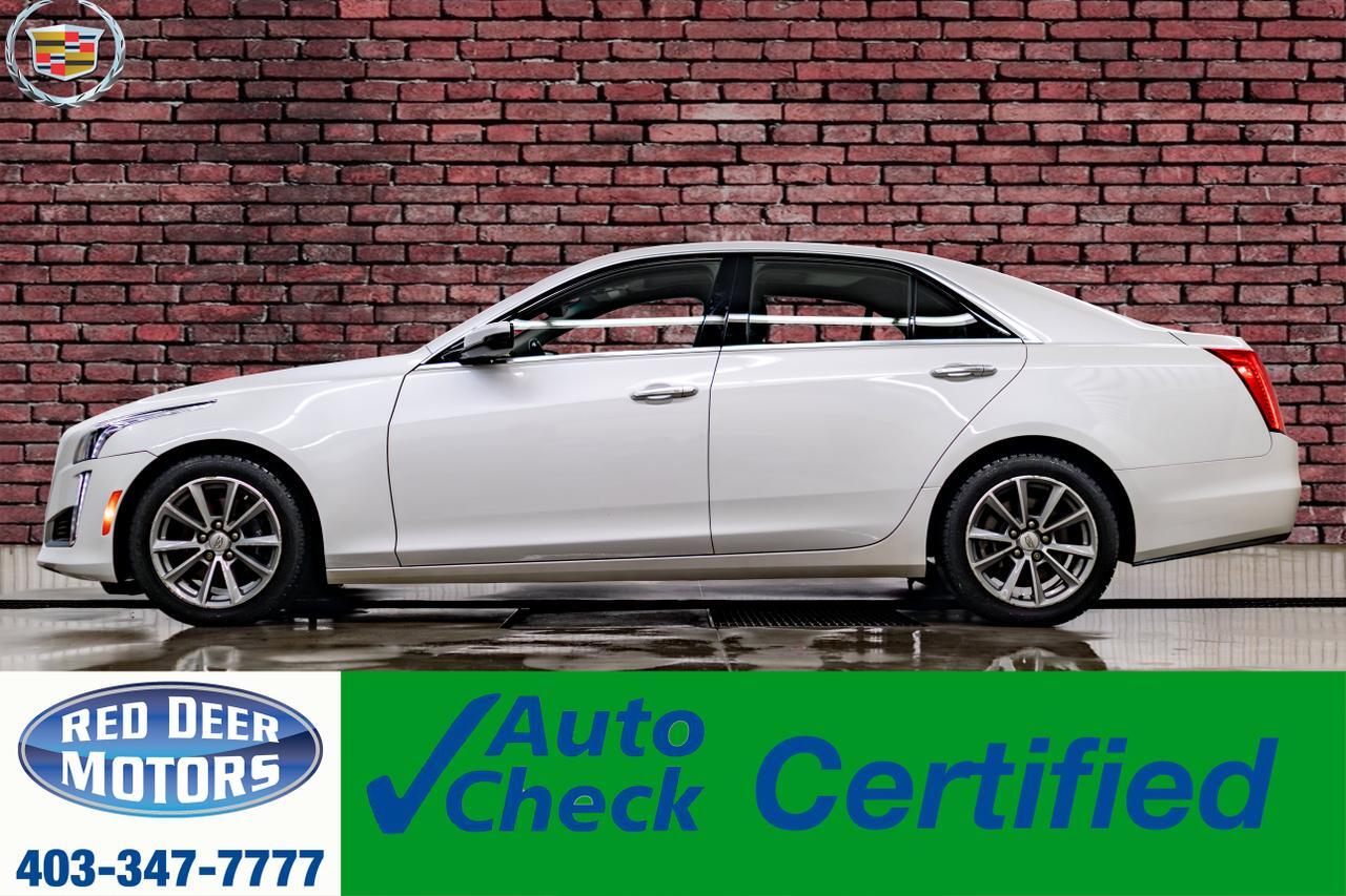 2018 Cadillac CTS AWD Luxury Leather Roof Nav BCam Red Deer AB