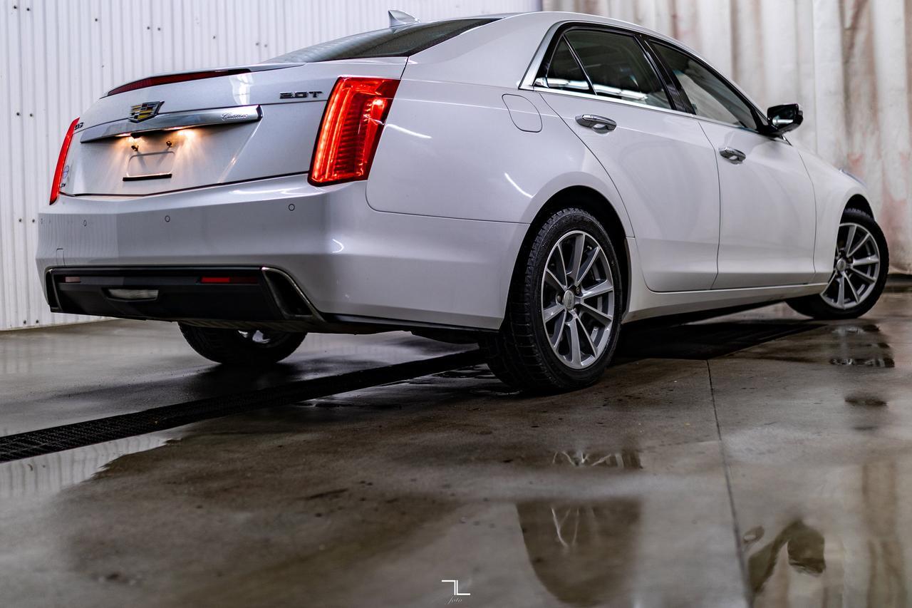 2018 Cadillac CTS AWD Luxury Leather Roof Nav BCam Red Deer AB