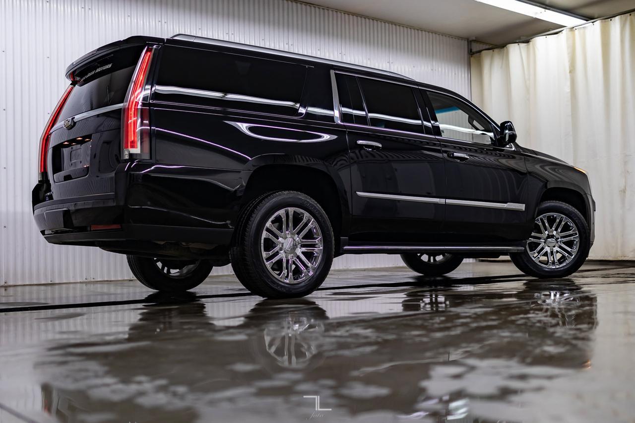 2018 Cadillac Escalade ESV AWD Luxury Edition Leather Nav BCam Red Deer AB