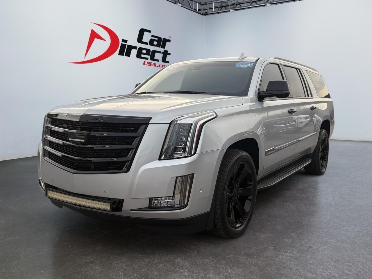 2018 Cadillac Escalade ESV Luxury, HEATED STEERING WHEEL & SEATS, POWER 3RD ROW SEATING, POWER LIFTGATE, SUNROOF, RUNNING BOARDS, HEADS-UP DISPLAY, TOW PACKAGE, NAVIGATION, BACKUP CAMERA, BOSE SOUND SYSTEM, LOW MILES, ONLY 1 OWNER, KEEP IT LUXURIOUS! Virginia Beach VA