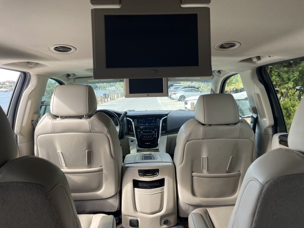 2018 Cadillac Escalade ESV Premium Luxury~CLEAN CARFAX~4X4~ADAPTIVE CRUISE CONTROL~BLIND SPOT WARNING~CHROME ROOF RACK~DRIVER ASSISTANCE PACKAGE~HEATED SEATS~KEYLESS ENTRY~LUXURY PACKAGE~REMOTE ENGINE START~RUNNING BOARDS~TRAILER HITCH Sarasota FL