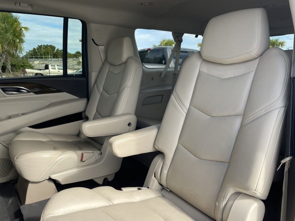 2018 Cadillac Escalade ESV Premium Luxury~CLEAN CARFAX~4X4~ADAPTIVE CRUISE CONTROL~BLIND SPOT WARNING~CHROME ROOF RACK~DRIVER ASSISTANCE PACKAGE~HEATED SEATS~KEYLESS ENTRY~LUXURY PACKAGE~REMOTE ENGINE START~RUNNING BOARDS~TRAILER HITCH Sarasota FL