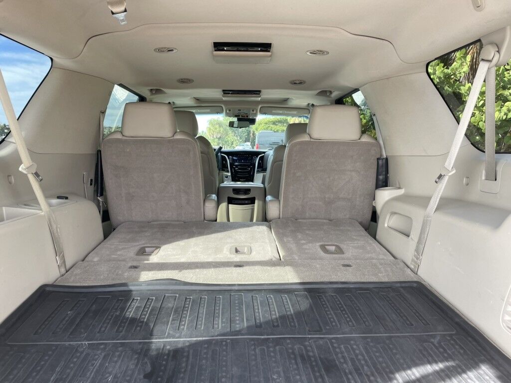 2018 Cadillac Escalade ESV Premium Luxury~CLEAN CARFAX~4X4~ADAPTIVE CRUISE CONTROL~BLIND SPOT WARNING~CHROME ROOF RACK~DRIVER ASSISTANCE PACKAGE~HEATED SEATS~KEYLESS ENTRY~LUXURY PACKAGE~REMOTE ENGINE START~RUNNING BOARDS~TRAILER HITCH Sarasota FL