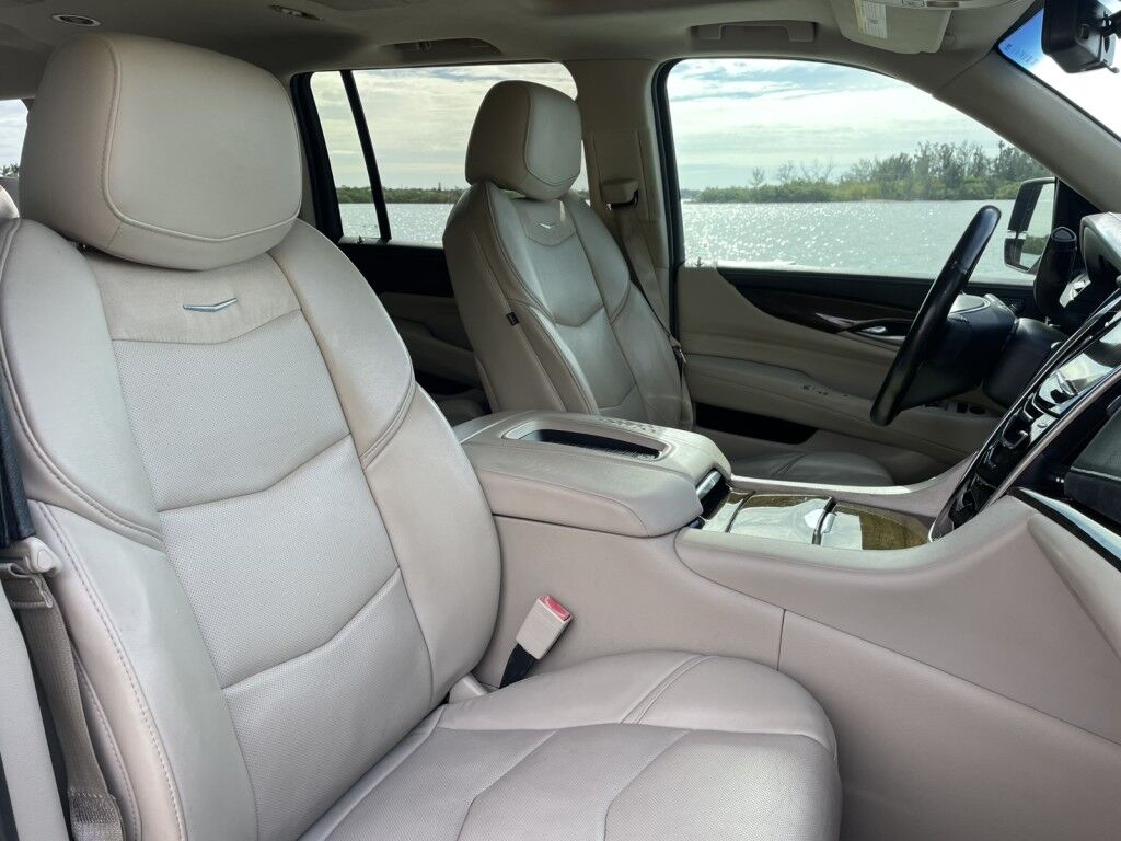 2018 Cadillac Escalade ESV Premium Luxury~CLEAN CARFAX~4X4~ADAPTIVE CRUISE CONTROL~BLIND SPOT WARNING~CHROME ROOF RACK~DRIVER ASSISTANCE PACKAGE~HEATED SEATS~KEYLESS ENTRY~LUXURY PACKAGE~REMOTE ENGINE START~RUNNING BOARDS~TRAILER HITCH Sarasota FL