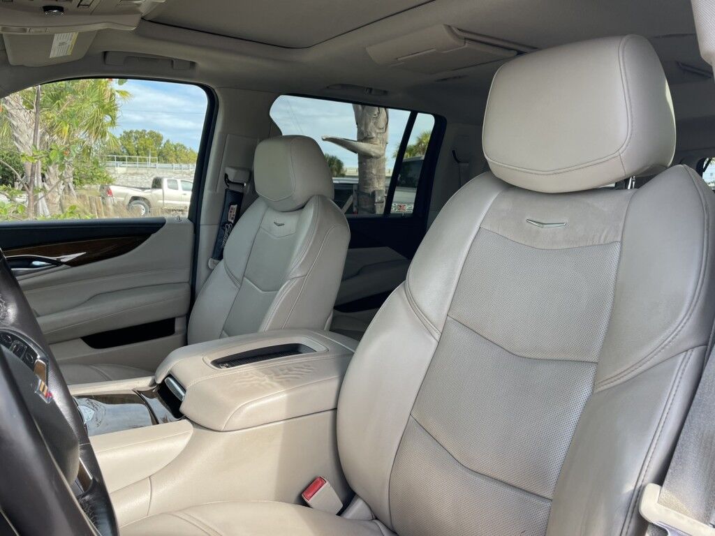 2018 Cadillac Escalade ESV Premium Luxury~CLEAN CARFAX~4X4~ADAPTIVE CRUISE CONTROL~BLIND SPOT WARNING~CHROME ROOF RACK~DRIVER ASSISTANCE PACKAGE~HEATED SEATS~KEYLESS ENTRY~LUXURY PACKAGE~REMOTE ENGINE START~RUNNING BOARDS~TRAILER HITCH Sarasota FL