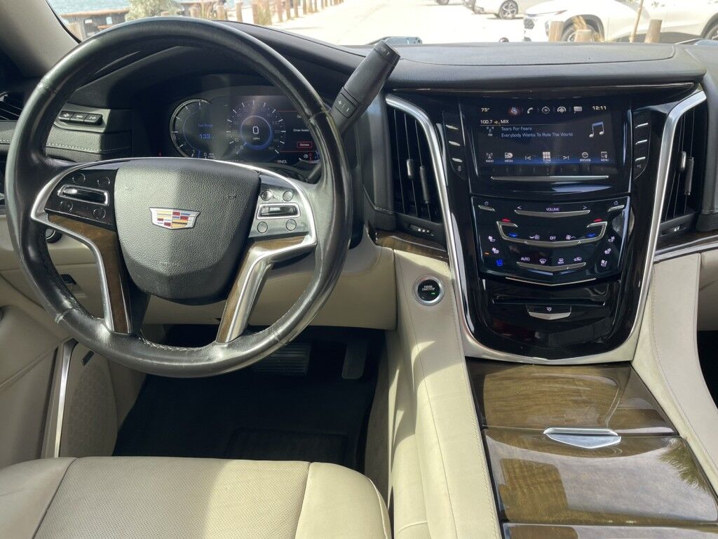 2018 Cadillac Escalade ESV Premium Luxury~CLEAN CARFAX~4X4~ADAPTIVE CRUISE CONTROL~BLIND SPOT WARNING~CHROME ROOF RACK~DRIVER ASSISTANCE PACKAGE~HEATED SEATS~KEYLESS ENTRY~LUXURY PACKAGE~REMOTE ENGINE START~RUNNING BOARDS~TRAILER HITCH Sarasota FL