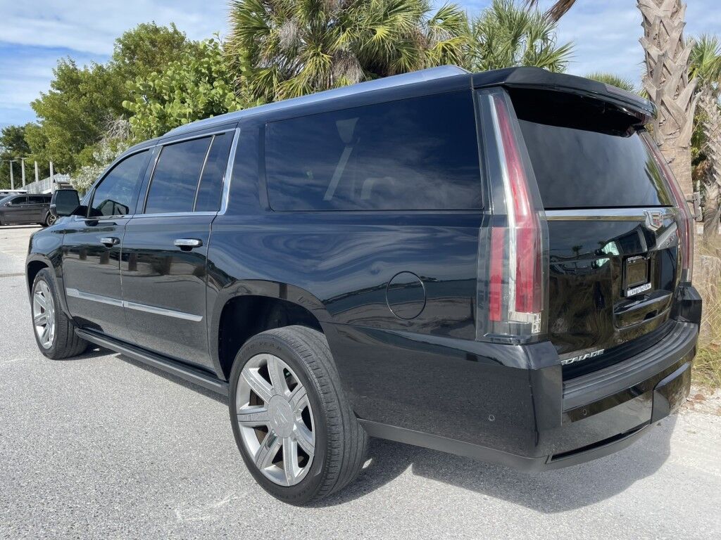 2018 Cadillac Escalade ESV Premium Luxury~CLEAN CARFAX~4X4~ADAPTIVE CRUISE CONTROL~BLIND SPOT WARNING~CHROME ROOF RACK~DRIVER ASSISTANCE PACKAGE~HEATED SEATS~KEYLESS ENTRY~LUXURY PACKAGE~REMOTE ENGINE START~RUNNING BOARDS~TRAILER HITCH Sarasota FL