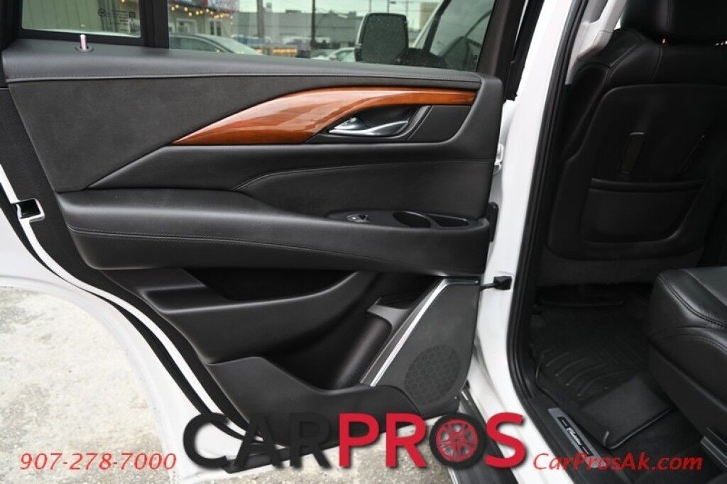 2018 Cadillac Escalade Luxury - 4X4 - Auto Start - Front & Rear Heated Leather Seats - Heated Steering - Sunroof - Navigation - Bose Speakers - Bluetooth - 360 Camera - Lane Departure & Blind Spot Alert - HUD - Power 3rd Row - Seats 7 - Keyless Entry & Start - Tow Pkg Anchorage AK