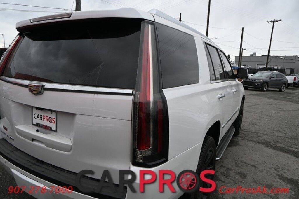 2018 Cadillac Escalade Luxury - 4X4 - Auto Start - Front & Rear Heated Leather Seats - Heated Steering - Sunroof - Navigation - Bose Speakers - Bluetooth - 360 Camera - Lane Departure & Blind Spot Alert - HUD - Power 3rd Row - Seats 7 - Keyless Entry & Start - Tow Pkg Anchorage AK
