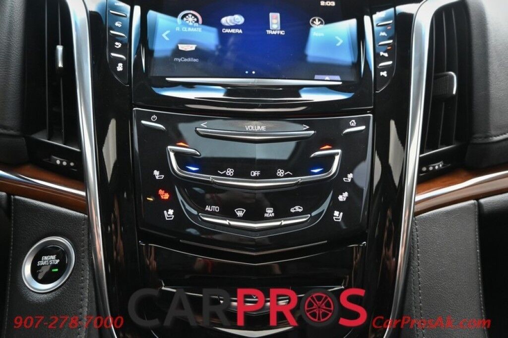 2018 Cadillac Escalade Luxury - 4X4 - Auto Start - Front & Rear Heated Leather Seats - Heated Steering - Sunroof - Navigation - Bose Speakers - Bluetooth - 360 Camera - Lane Departure & Blind Spot Alert - HUD - Power 3rd Row - Seats 7 - Keyless Entry & Start - Tow Pkg Anchorage AK