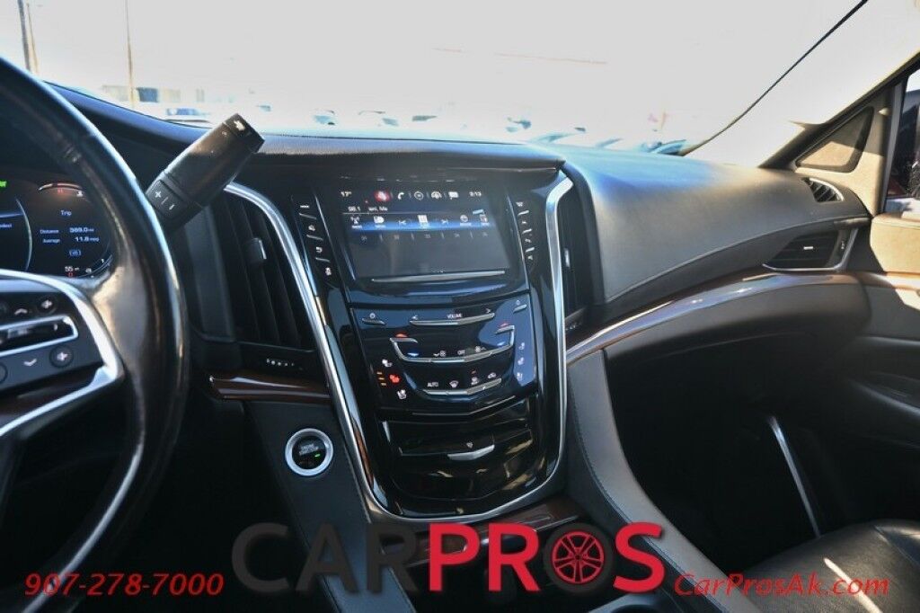 2018 Cadillac Escalade Luxury - 6.2L V8 - 4X4 - Heated & Cooled Leather Seats - 2nd Row Heated Seats - Heated Steering Wheel - 3rd Row - Seats 7 - Remote Start - Bose Sound System - HUD - NAV - Bluetooth - 360 Backup Camera - Sunroof - Tow Pkg Anchorage AK