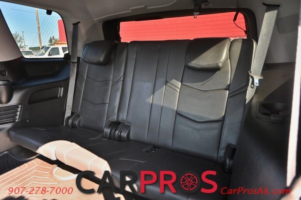 2018 Cadillac Escalade Luxury - 6.2L V8 - 4X4 - Heated & Cooled Leather Seats - 2nd Row Heated Seats - Heated Steering Wheel - 3rd Row - Seats 7 - Remote Start - Bose Sound System - HUD - NAV - Bluetooth - 360 Backup Camera - Sunroof - Tow Pkg Anchorage AK
