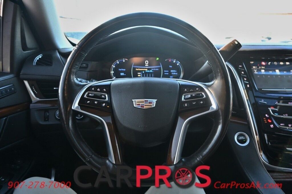 2018 Cadillac Escalade Luxury - 6.2L V8 - 4X4 - Heated & Cooled Leather Seats - 2nd Row Heated Seats - Heated Steering Wheel - 3rd Row - Seats 7 - Remote Start - Bose Sound System - HUD - NAV - Bluetooth - 360 Backup Camera - Sunroof - Tow Pkg Anchorage AK