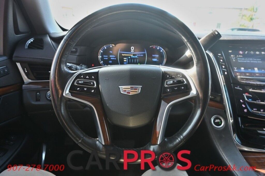 2018 Cadillac Escalade Luxury - 6.2L V8 - 4X4 - Heated & Cooled Leather Seats - 2nd Row Heated Seats - Heated Steering Wheel - 3rd Row - Seats 7 - Remote Start - Bose Sound System - HUD - NAV - Bluetooth - 360 Backup Camera - Sunroof - Tow Pkg Anchorage AK