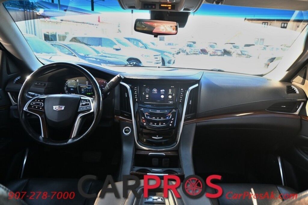 2018 Cadillac Escalade Luxury - 6.2L V8 - 4X4 - Heated & Cooled Leather Seats - 2nd Row Heated Seats - Heated Steering Wheel - 3rd Row - Seats 7 - Remote Start - Bose Sound System - HUD - NAV - Bluetooth - 360 Backup Camera - Sunroof - Tow Pkg Anchorage AK