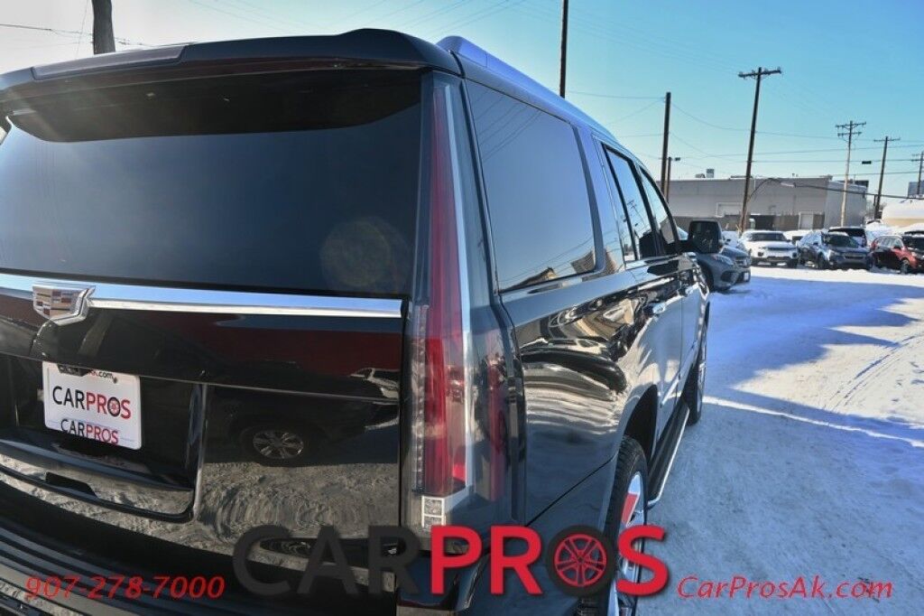 2018 Cadillac Escalade Luxury - 6.2L V8 - 4X4 - Heated & Cooled Leather Seats - 2nd Row Heated Seats - Heated Steering Wheel - 3rd Row - Seats 7 - Remote Start - Bose Sound System - HUD - NAV - Bluetooth - 360 Backup Camera - Sunroof - Tow Pkg Anchorage AK