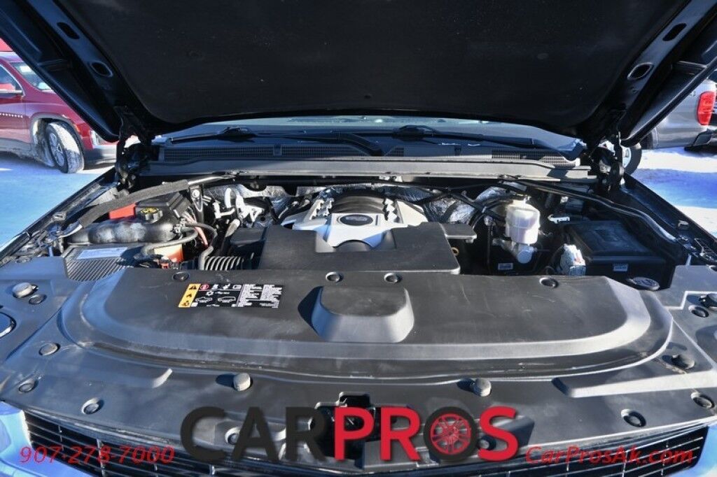 2018 Cadillac Escalade Luxury - 6.2L V8 - 4X4 - Heated & Cooled Leather Seats - 2nd Row Heated Seats - Heated Steering Wheel - 3rd Row - Seats 7 - Remote Start - Bose Sound System - HUD - NAV - Bluetooth - 360 Backup Camera - Sunroof - Tow Pkg Anchorage AK