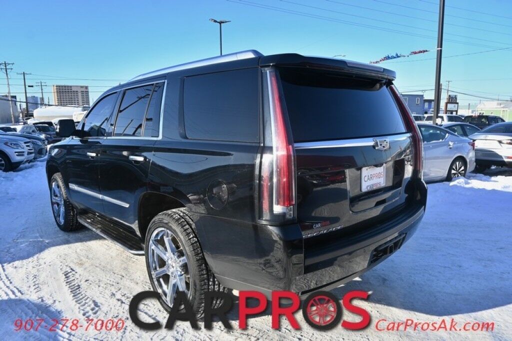 2018 Cadillac Escalade Luxury - 6.2L V8 - 4X4 - Heated & Cooled Leather Seats - 2nd Row Heated Seats - Heated Steering Wheel - 3rd Row - Seats 7 - Remote Start - Bose Sound System - HUD - NAV - Bluetooth - 360 Backup Camera - Sunroof - Tow Pkg Anchorage AK
