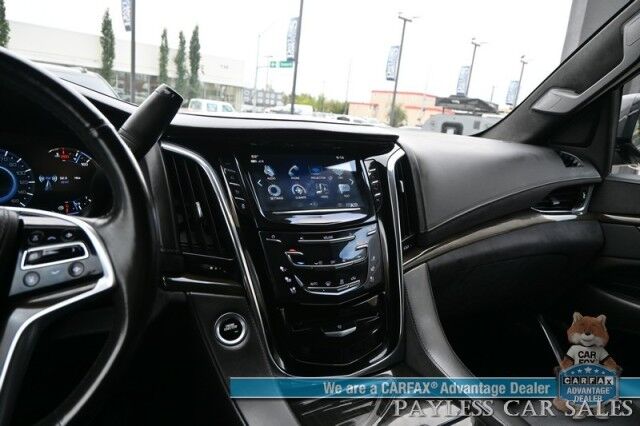 2018 Cadillac Escalade Platinum / 4X4 / Auto Start / Heated & Cooled Seats / Heated Steering / NAV / Bose Speakers / Sunroof / Adaptive Cruise / Lane Depart & Blind Spot / Apple CarPlay & Android Auto / HUD / 3rd Row / Seats 7 / Tow Pkg Anchorage AK