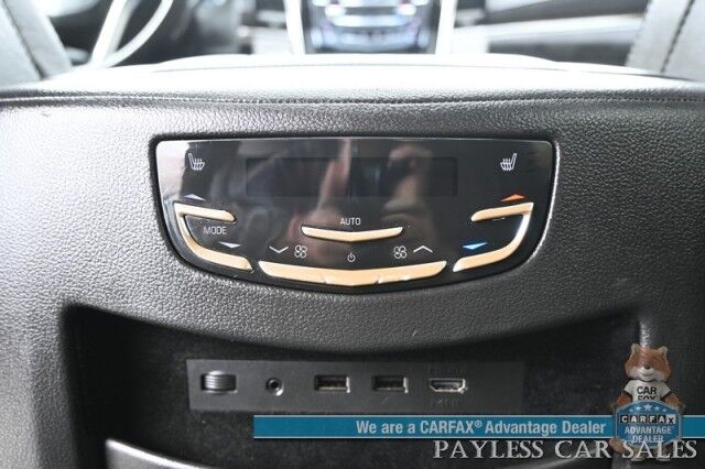 2018 Cadillac Escalade Platinum / 4X4 / Auto Start / Heated & Cooled Seats / Heated Steering / NAV / Bose Speakers / Sunroof / Adaptive Cruise / Lane Depart & Blind Spot / Apple CarPlay & Android Auto / HUD / 3rd Row / Seats 7 / Tow Pkg Anchorage AK
