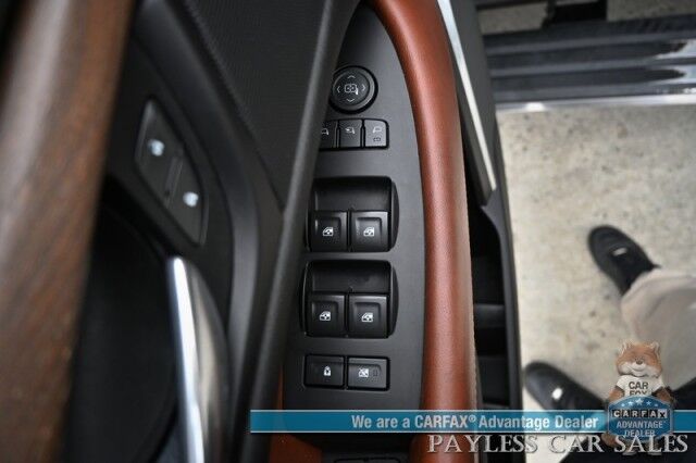 2018 Cadillac Escalade Premium Luxury / 4X4 / Auto Start / Heated & Cooled Leather Seats / Heated Steering / Sunroof / Navigation / Bose Speakers / Rear DVD / 360 Cam / HUD / Lane Depart & Blind Spot Alert / 3rd Row / Seats 7 / Tow Pkg Anchorage AK