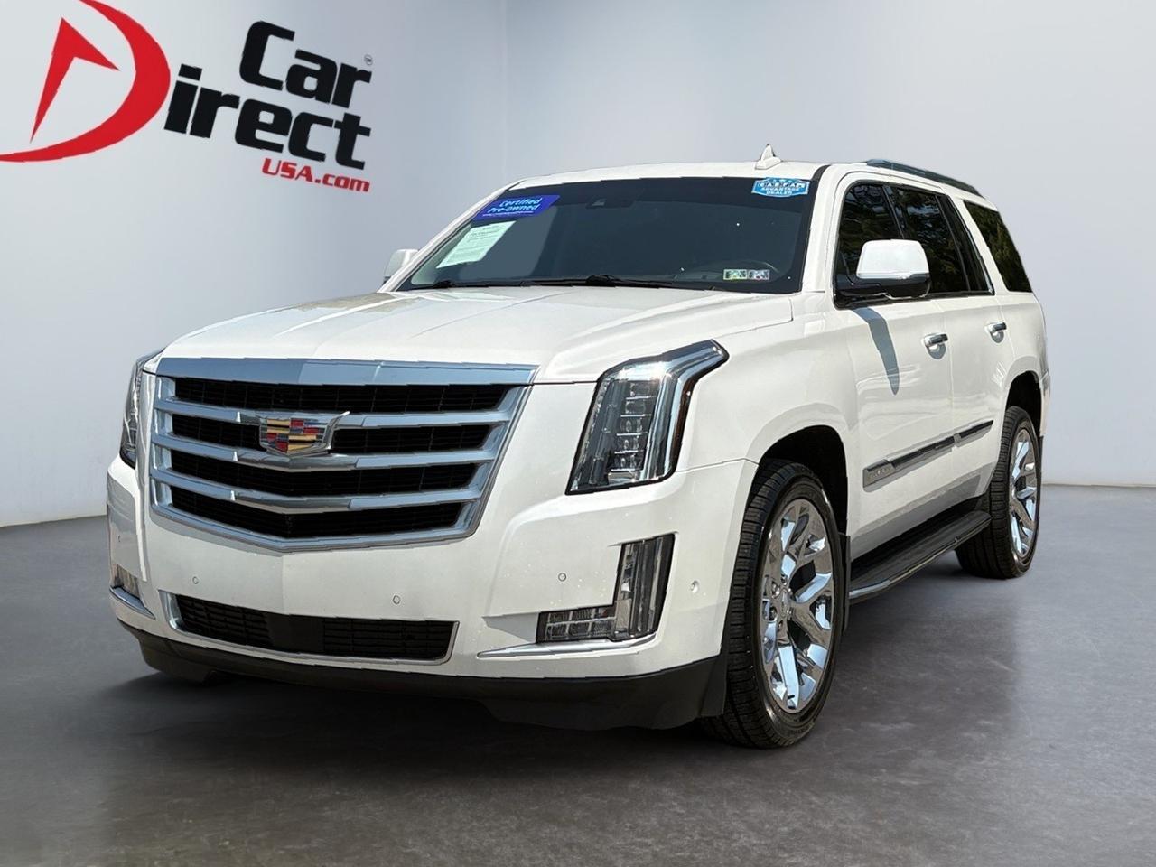 2018 Cadillac Escalade Premium Luxury, POWER LIFTGATE, HEADS-UP DISPLAY, 360 BACKUP CAMERA, SUNROOF, POWER 3RD ROW, RUNNING BOARDS, BLIND SPOT, LANE KEEP ASSIST, HEATED & A/C SEATS, APPLE CARPLAY/ANDROID AUTO, DVD ENTERTAINMENT, LOW MILES, RIDE IN LUXURY! Virginia Beach VA
