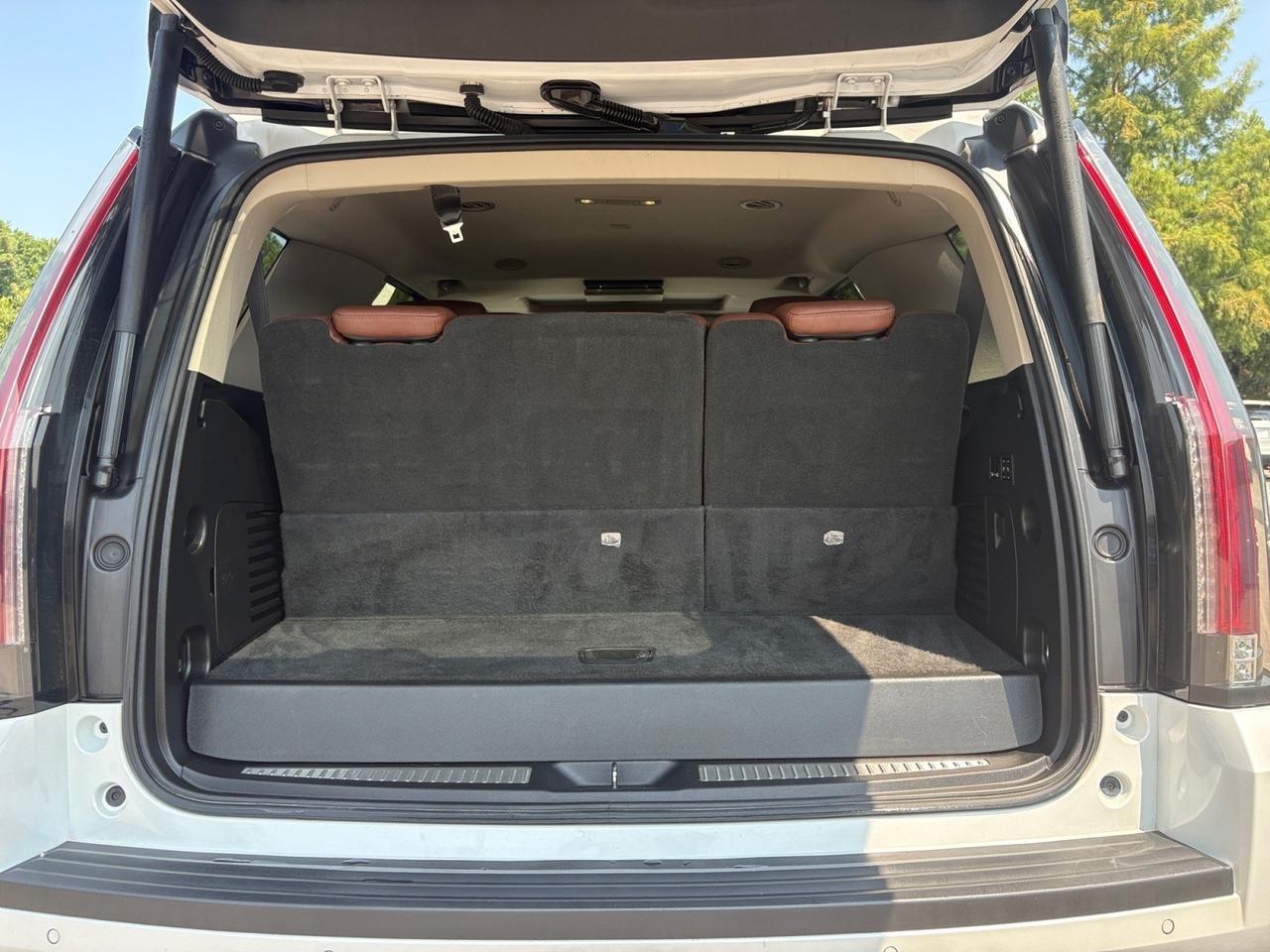 2018 Cadillac Escalade Premium Luxury, POWER LIFTGATE, HEADS-UP DISPLAY, 360 BACKUP CAMERA, SUNROOF, POWER 3RD ROW, RUNNING BOARDS, BLIND SPOT, LANE KEEP ASSIST, HEATED & A/C SEATS, APPLE CARPLAY/ANDROID AUTO, DVD ENTERTAINMENT, LOW MILES, RIDE IN LUXURY! Virginia Beach VA