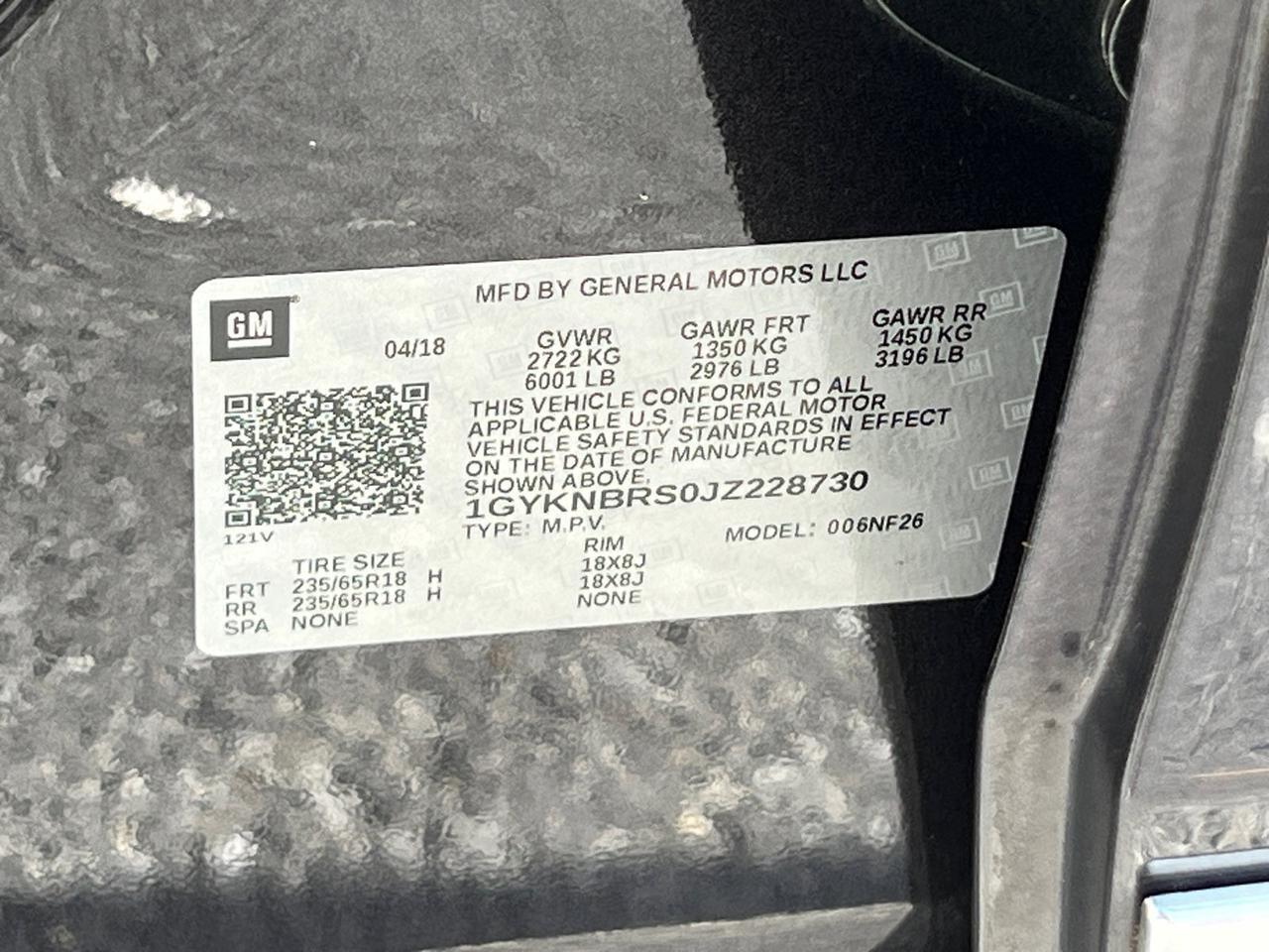 2018 Cadillac XT5 Base Hagerstown MD