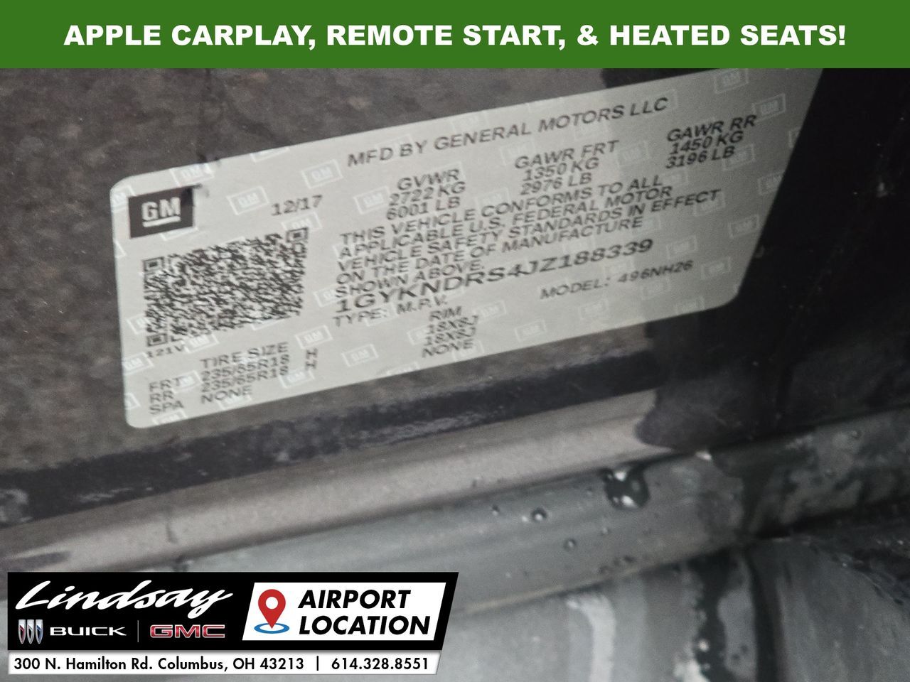 2018 Cadillac XT5 Luxury Columbus OH