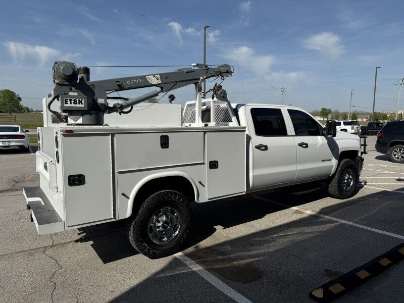 2018 Chevrolet 2500HD 4x4 Diesel Utility w/ Crane Work Truck Collinsville OK