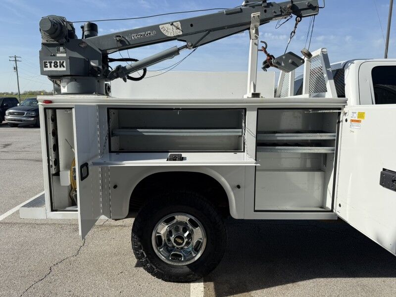 2018 Chevrolet 2500HD 4x4 Diesel Utility w/ Crane Work Truck Collinsville OK