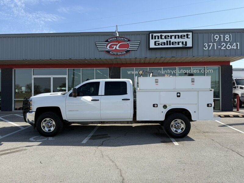 2018 Chevrolet 2500HD 4x4 Diesel Utility w/ Crane Work Truck Collinsville OK