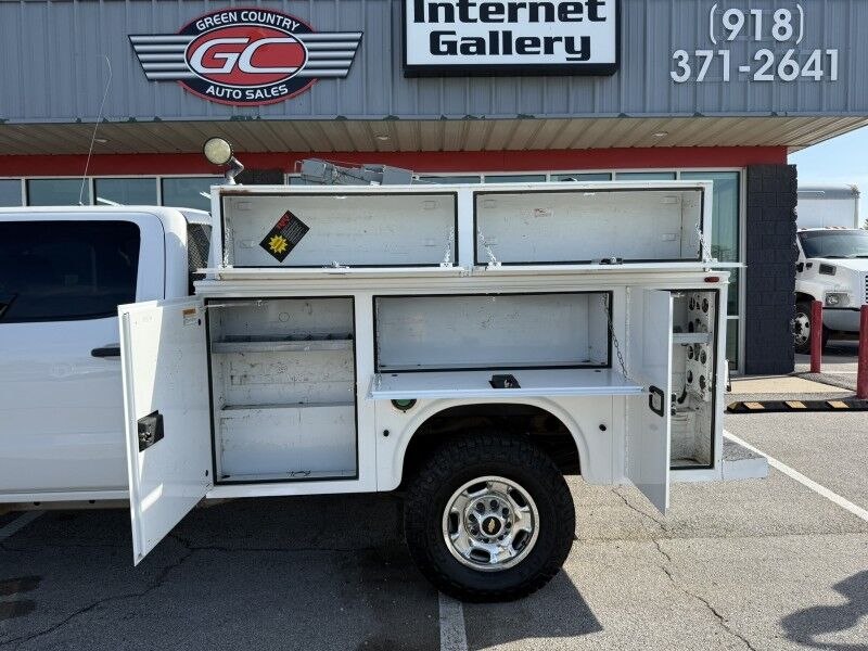 2018 Chevrolet 2500HD 4x4 Diesel Utility w/ Crane Work Truck Collinsville OK