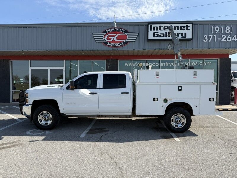 2018 Chevrolet 2500HD 4x4 Diesel Utility w/ Crane Work Truck Collinsville OK