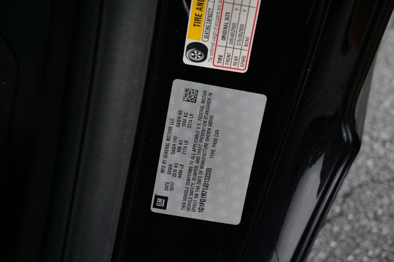 2018 Chevrolet Camaro 2SS / Manual / 1LE Suspension Handling PKG / 6.2L V8! Lincolnton NC