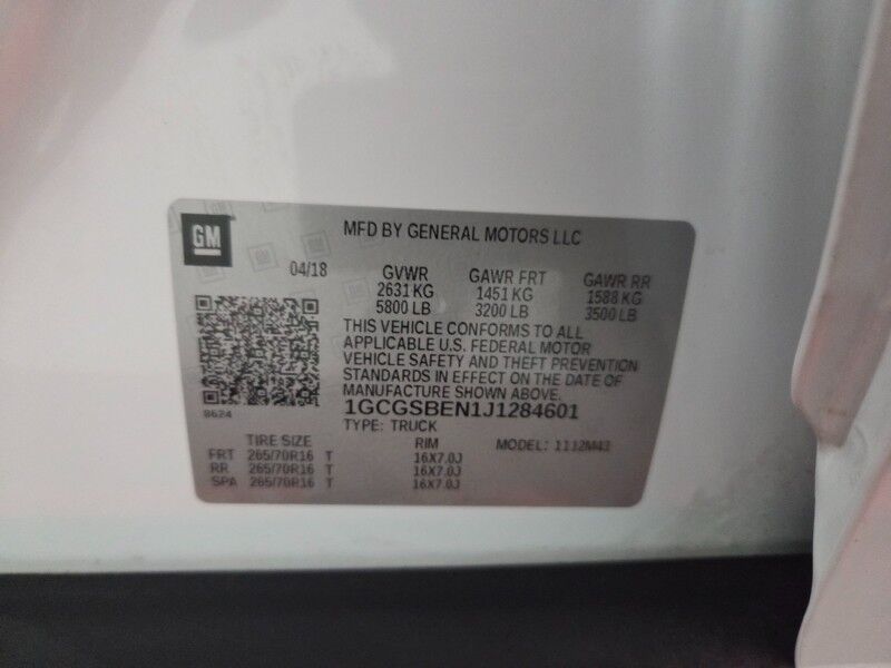 2018 Chevrolet Colorado 2WD Work Truck 3.6L V6 Backup Camera Keyless Entry FREE WARRANTY Arlington TX