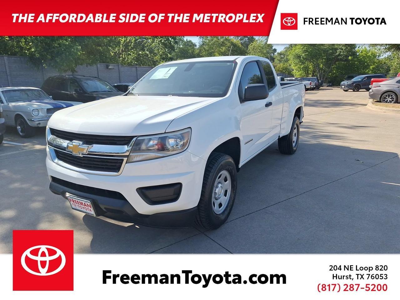 2018 Chevrolet Colorado 2WD Work Truck Hurst TX